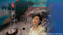 林郑月娥表示不会向港人道歉