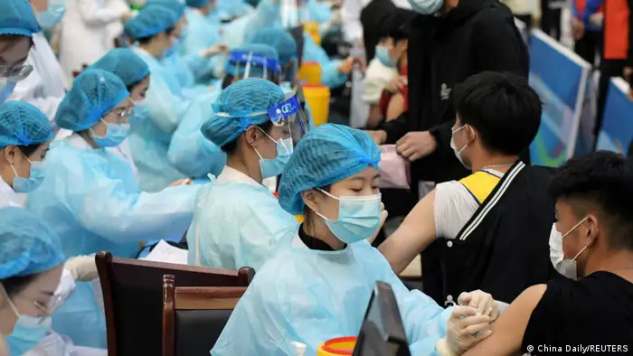 Weltspiegel 31.03.2021 | China | Impfungen in Qingdao