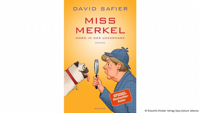 Das Cover von David Safiers Buch, der Angela Merkels Zukunft als Detektiv porträtiert