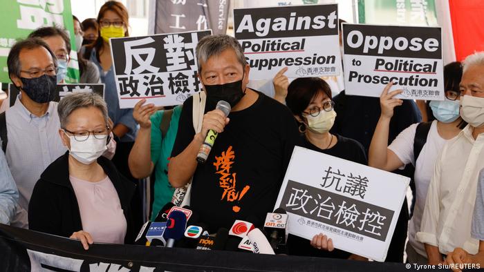 Hongkong Aktivisten wegen großer Demokratie-Kundgebung verurteilt