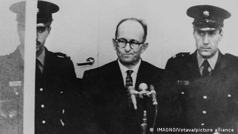 Ο κατηγορούμενος Άντολφ Άιχμαν 