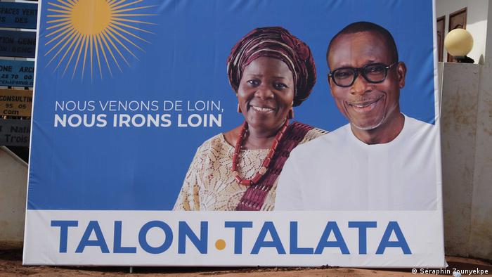Election poster of President Talon