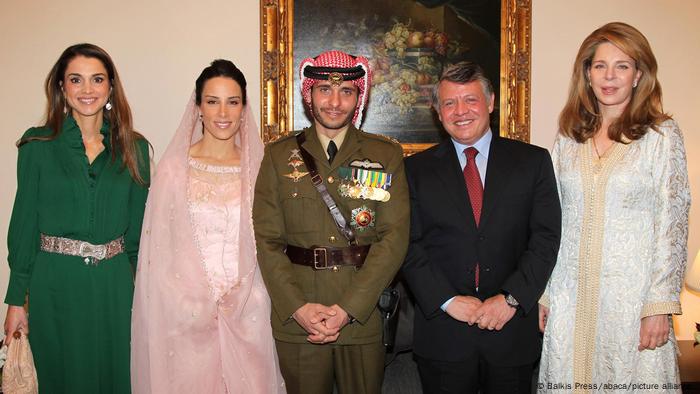 Jordanien König Abdullah Prinz Hamzah al-Hussein 2012