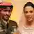 Prince Hamzah bin Hussein and Princess Basmah Bani-Ahmad at their wedding