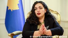 Вьоса Османи стала второй женщиной на посту президента Косово