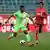 Wolfsburg's Ridle Baku in action against Cologne in the Bundesliga