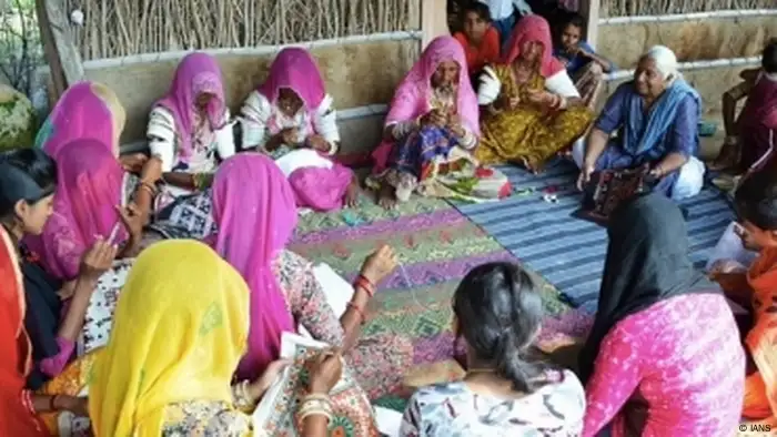 Indien Arbeitsplätze fr Frauen in Rajasthan