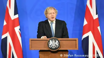 Großbritannien PK Boris Johnson in London