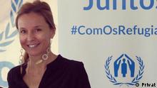 Margarida Loureiro, Leiterin des Büros des Hohen Flüchtlingskommissars der Vereinten Nationen (UNHCR) in Cabo Delgado, Mosambik.