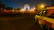 Police keep vigil at an empty street in New Delhi at night Police keep vigil at an empty street in New Delhi at night