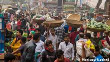 Bangladesh started a 7-day lockdown on Monday aiming to contain the second wave of Covid-19. Keywords: Dhaka, corona, lockdown, public transport, shops, Bangladesh, bus
