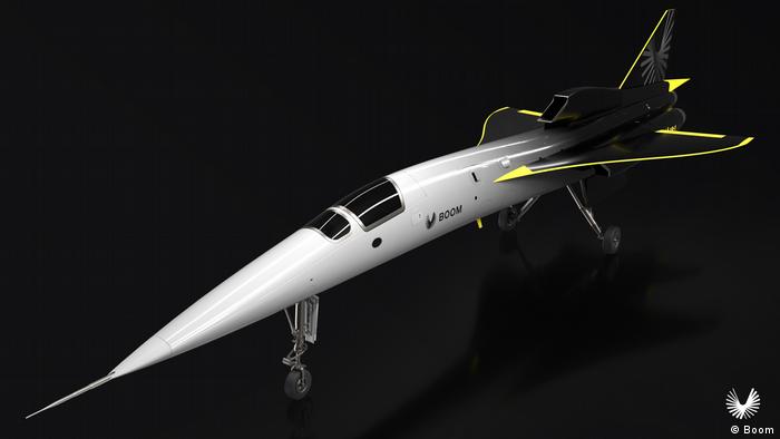The single-seat XB-1 from Boom Supersonic