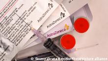 AstraZeneca: EMA says blood clots 'very rare' side effect