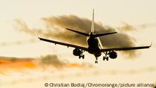 Boeing 737 im Anflug.