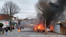 Linienbus in Belfast in Brand gesteckt