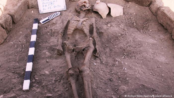 Human skeleton found at Luxor's Lost Gold City
