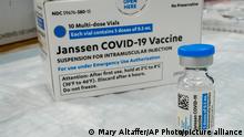 У США дозволили відновити вакцинацію препаратом Johnson & Johnson