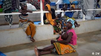 Mosambik Flüchtlinge aus Palma in Pemba