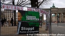 В центре Берлина разбили протестный лагерь в поддержку Навального