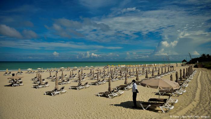 Playa en Varadero, Cuba.