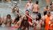 Participants celebrate Kumbh Mela in Haridwar, India Participants celebrate Kumbh Mela in Haridwar, India