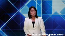 Peru Präsidentschaftskandidaten TV-Duell | Keiko Fujimori