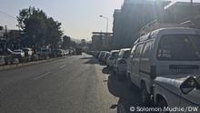 Äthiopien Addis Abeba Benzinrationierung