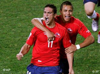 Chile Doblega A La Defensa Suiza Deportes Dw 21 06 2010