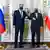 Sergej Lavrow in Teheran with counterpart Iranian Foreign Minister Mohammad Javad Zarif