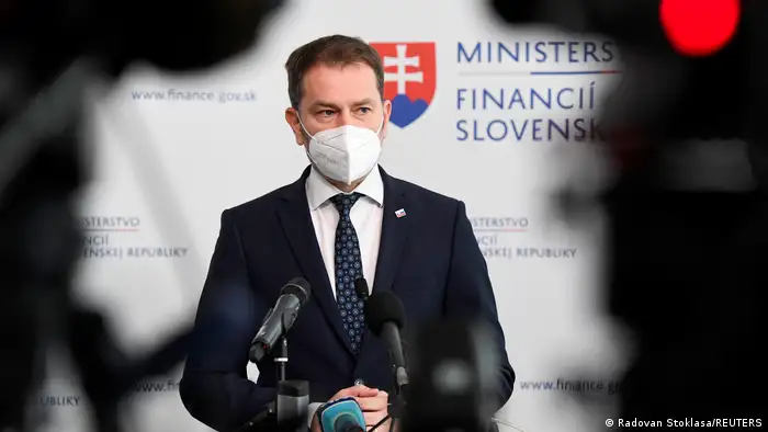 Slowakei Bratislava Finanzminister Igor Matovic 