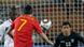 David Villa scores his second goal against Honduras in Group H of the 2010 FIFA World Cup David Villa scores his second goal against Honduras in Group H of the 2010 FIFA World Cup