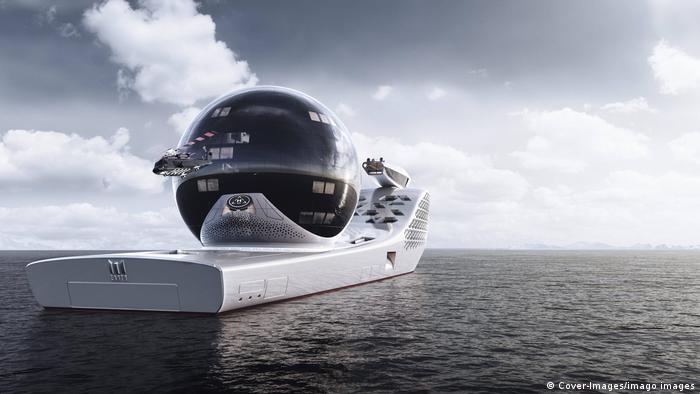 La esfera alberga una ciudad científica en la que se pueden llevar a cabo investigaciones con avanzados equipos.