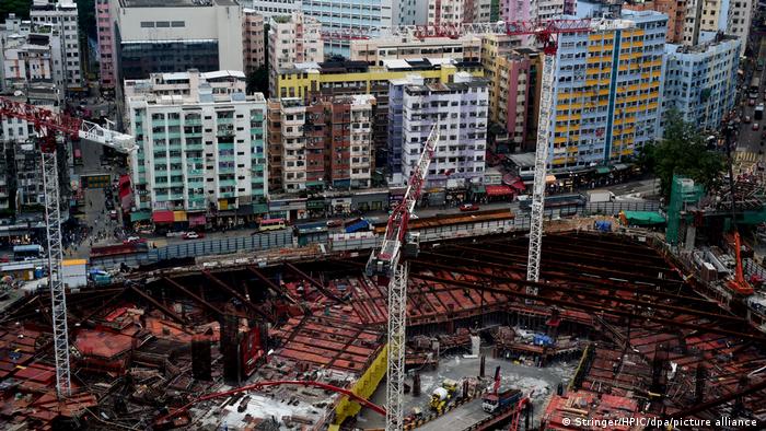 Hongkong Baustelle Kwun Tong