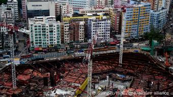 Hongkong Baustelle Kwun Tong