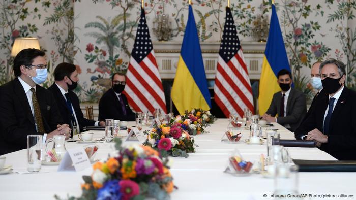Belgium US Ukraine Dmytro Kuleba und Antony Blinken