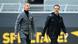 Fußball Bundesliga | Eintracht Frankfurt | Trainer Adolf Adi Huetter und Vorstand Fredi Bobic Fußball Bundesliga | Eintracht Frankfurt | Trainer Adolf Adi Huetter und Vorstand Fredi Bobic