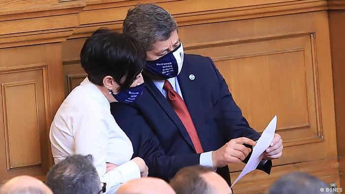 Христо Иванов на първото заседание на новия парламент