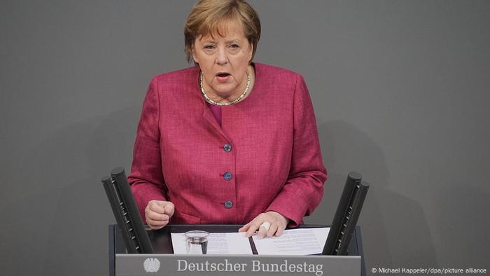 Merkel La Situacion Pandemica En Alemania Es Muy Seria Coronavirus Dw 16 04 2021