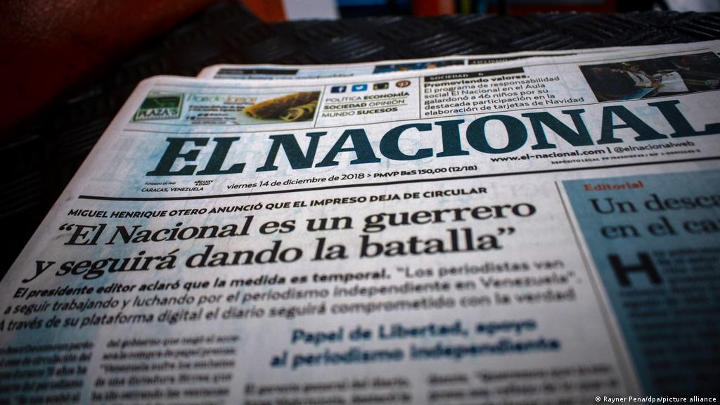 Venezuela: Police raid last anti-Maduro newspaper | News | DW | 15.05.2021