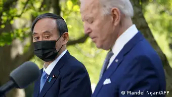USA Joe Biden und Yoshihide Suga