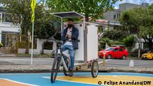 Bicicletas de carga para un aire más limpio en Bogotá