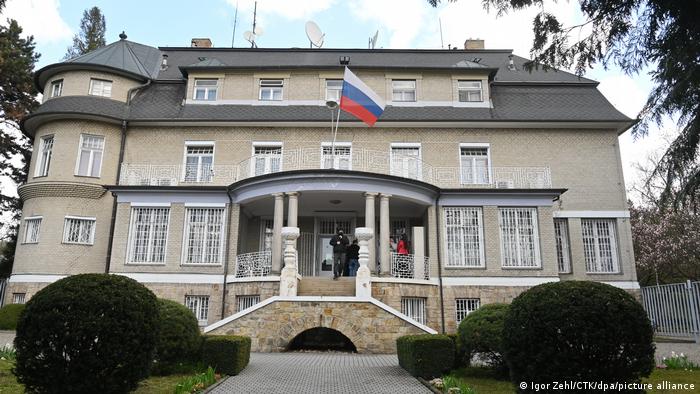 The Russian Embassy in Prague