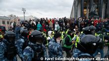 Nawalny-Proteste in Russland