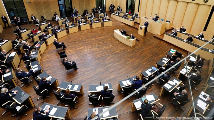 Deutschland Bundesrat - 1000. Sitzung mit Bundespräsident Steinmeier