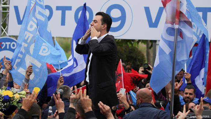 Albanien Wahlkampf Opposition Demokratische Partei Lulzim Basha