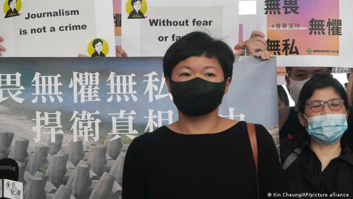 HongKong Justiz l Journalistin Choy Yuk-ling verurteilt