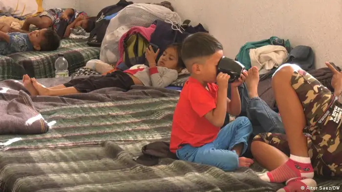 Bildergalerie Flüchtlinge an der mexikanisch-US-amerikanischen Grenze