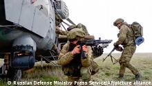 Russland Ukraine | Das russische Militär führt auf der Krim massive Übungen durch