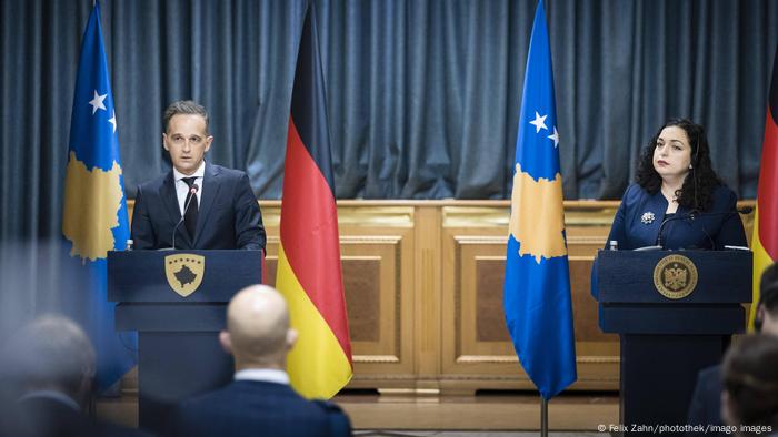 Kosovo | PK Bundesaußenminister Heiko Maas und Präsidentin Vjosa Osmani