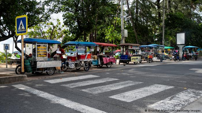 Street vendors in Phuket